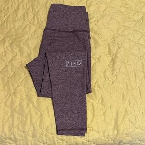 Fleo Heathered Plum Leggings